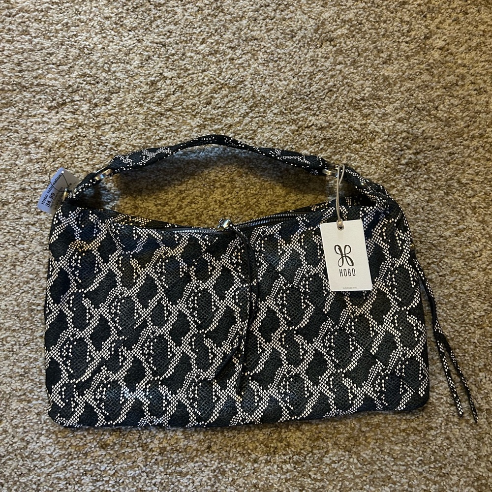 NWT - HOBO Paulette Shoulder Bag - pixel exotic 100% genuine leather